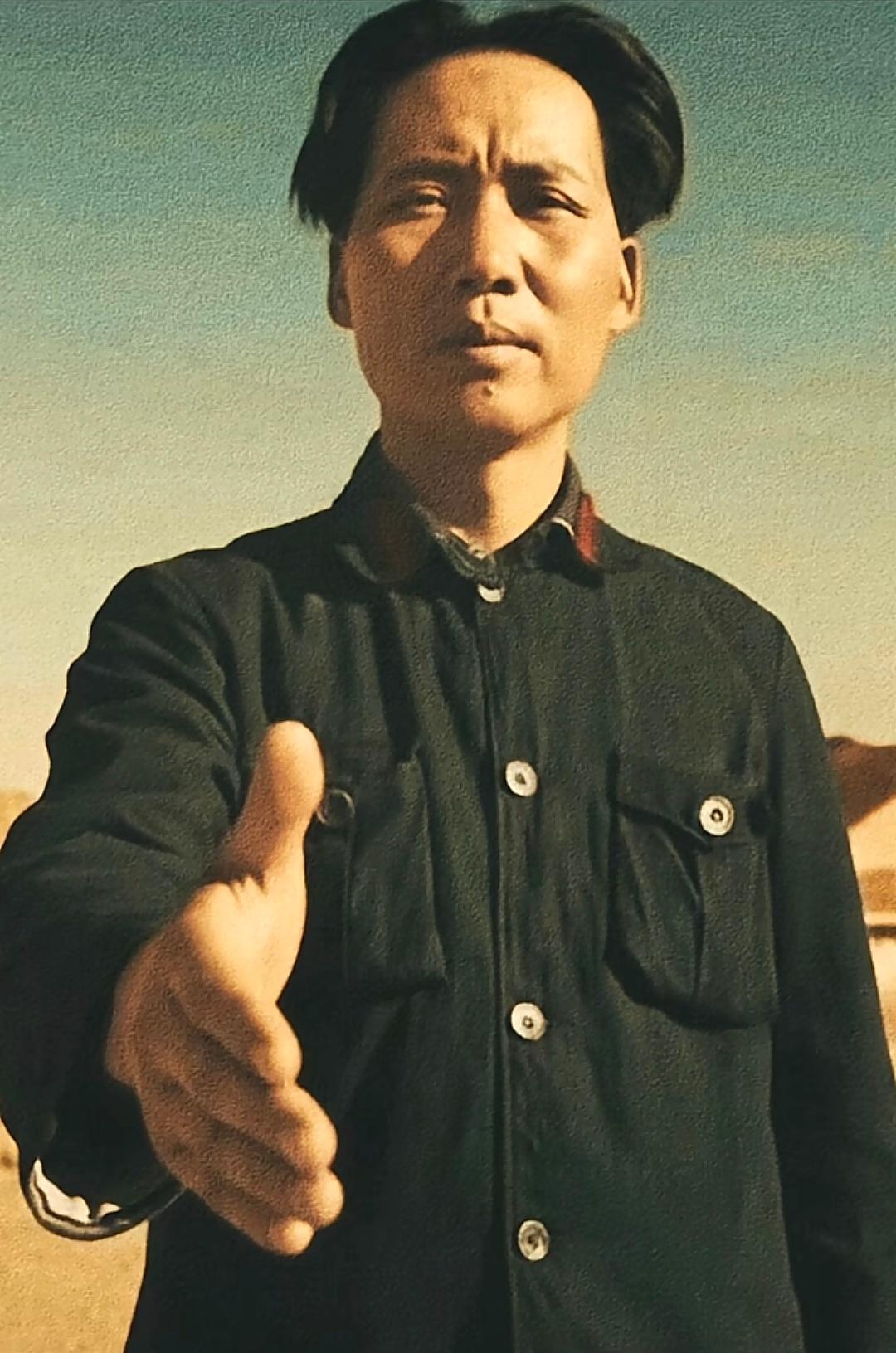这只大手，把中国带向胜利。