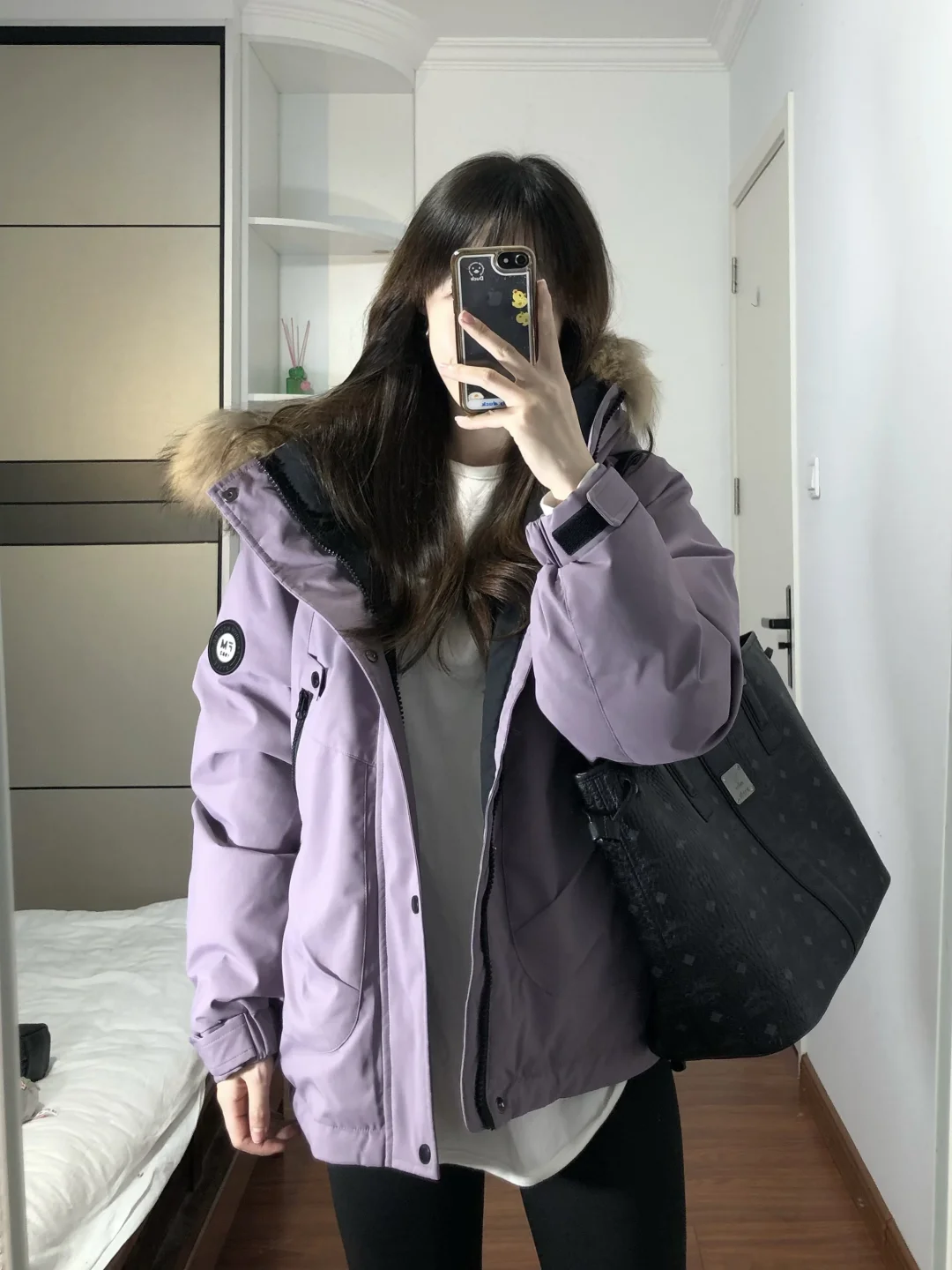 冬天的羽绒服我先穿啦