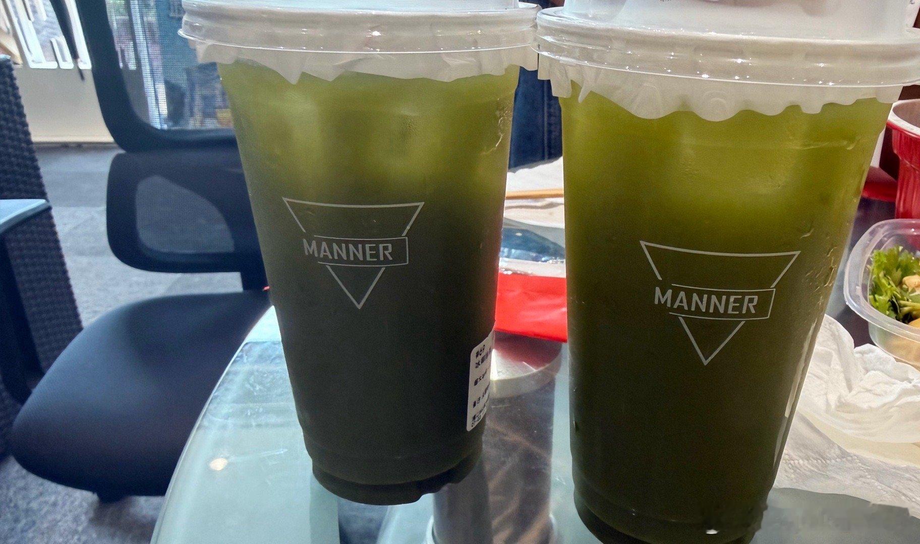 冰椰抹茶，我要试试什么味。 