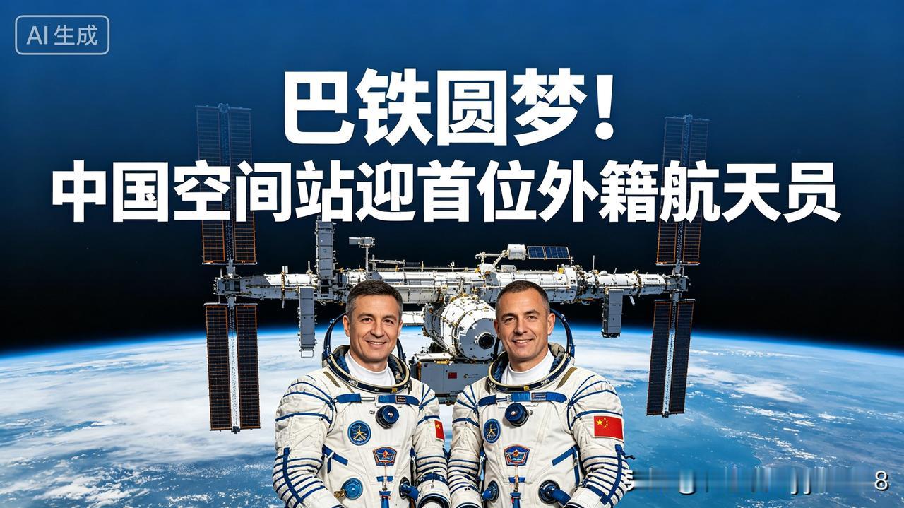 重磅炸裂！中国空间站，即将迎来第一位外籍航天员，这份荣耀，属于巴铁！
 
据官方