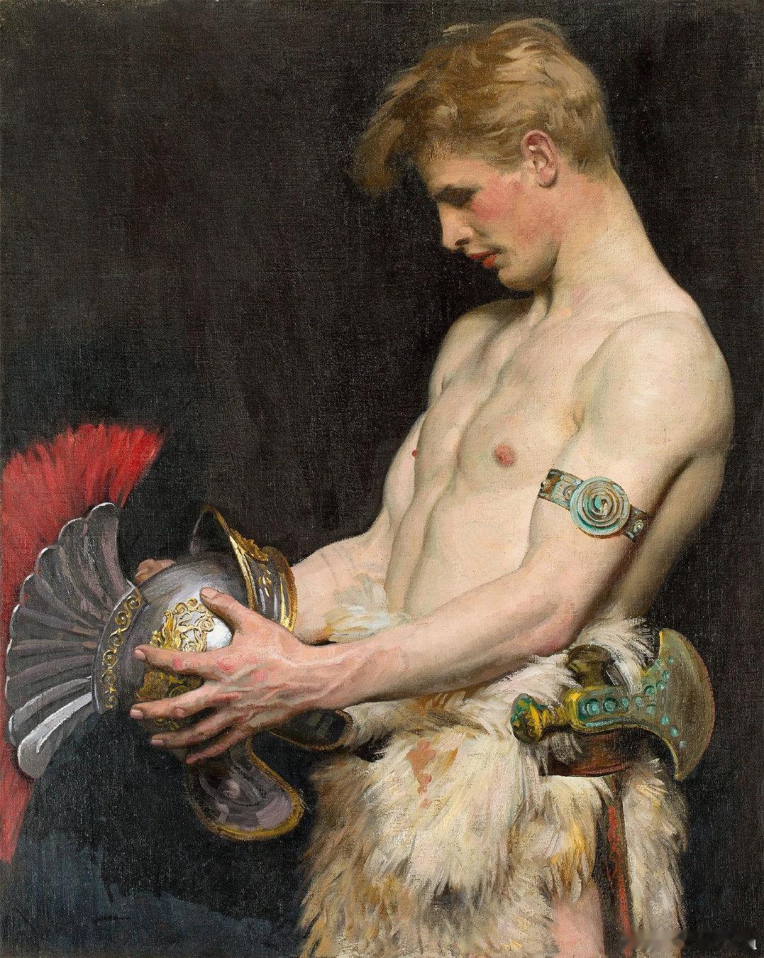 #西洋历史文化鱼缸[超话]# 德国画家Osmar Schindler（1867 