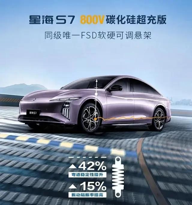 星海S7：10万超充家轿，年轻家庭的新选择

购车质价比优势明显

星海S7以1