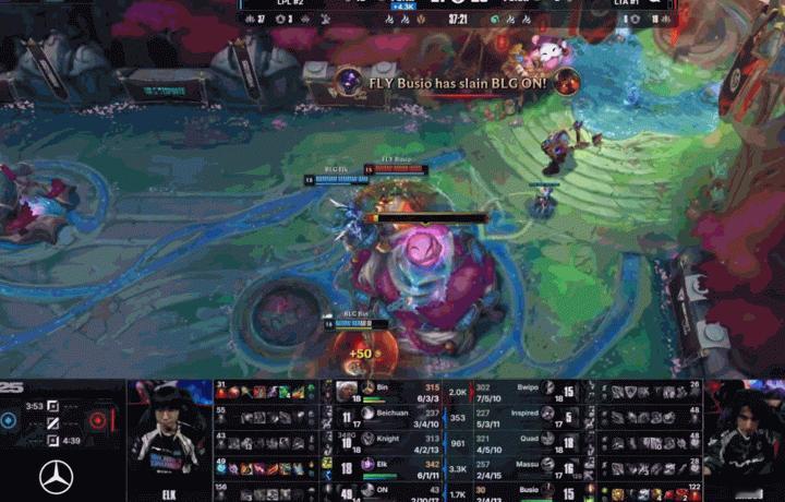 BLG 2-1 FLY：巨大领先仍惊心动魄，BLG有惊无险拿到赛点上把北川送是纯