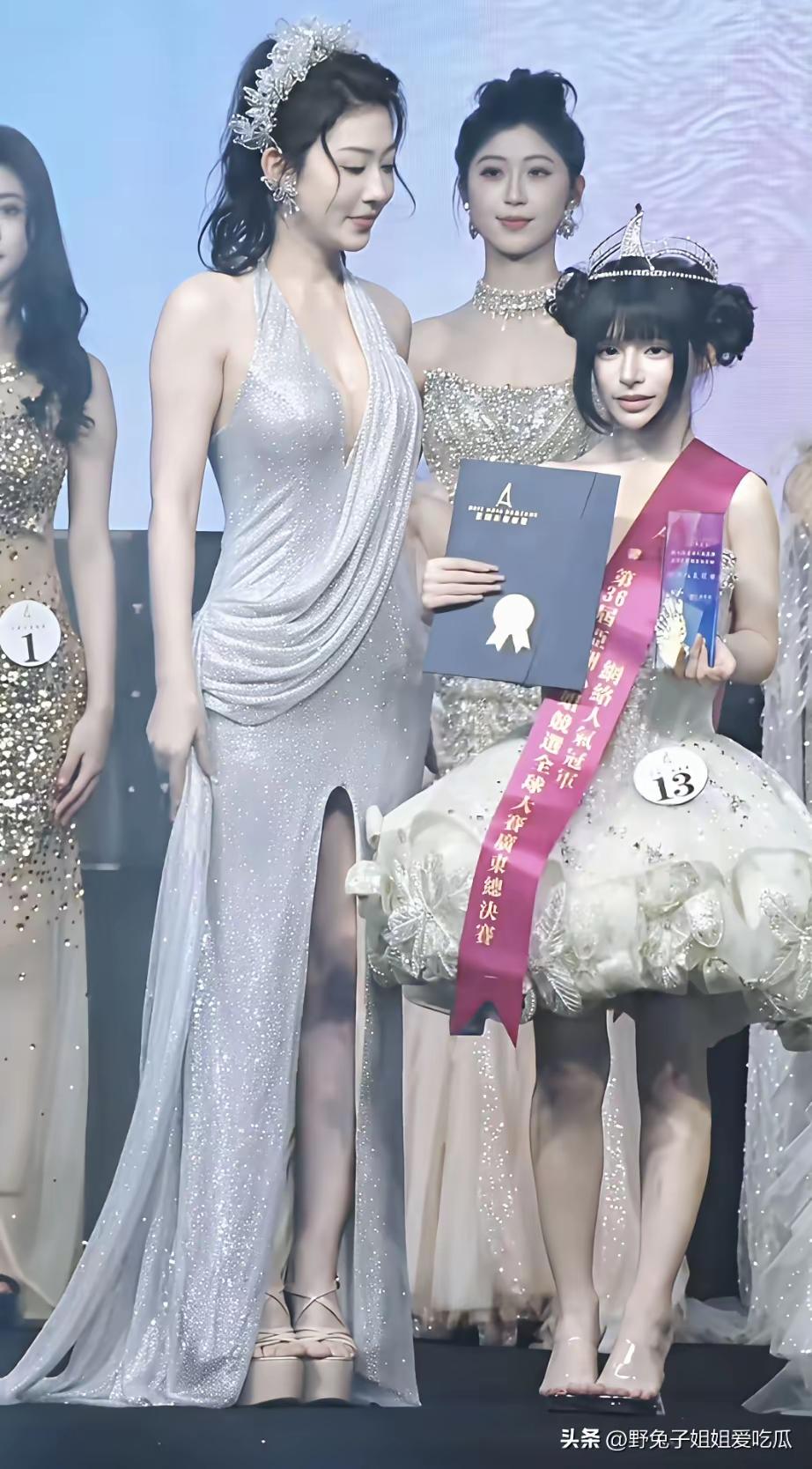 恭喜杨淋莉，拿下第三八届亚洲小姐总决赛网络人气冠军，没有她就没有这场比赛，比赛的