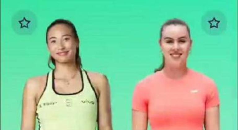 中国金花郑钦文诺丁汉第二轮比赛时刻
         北京时间2026年6月17