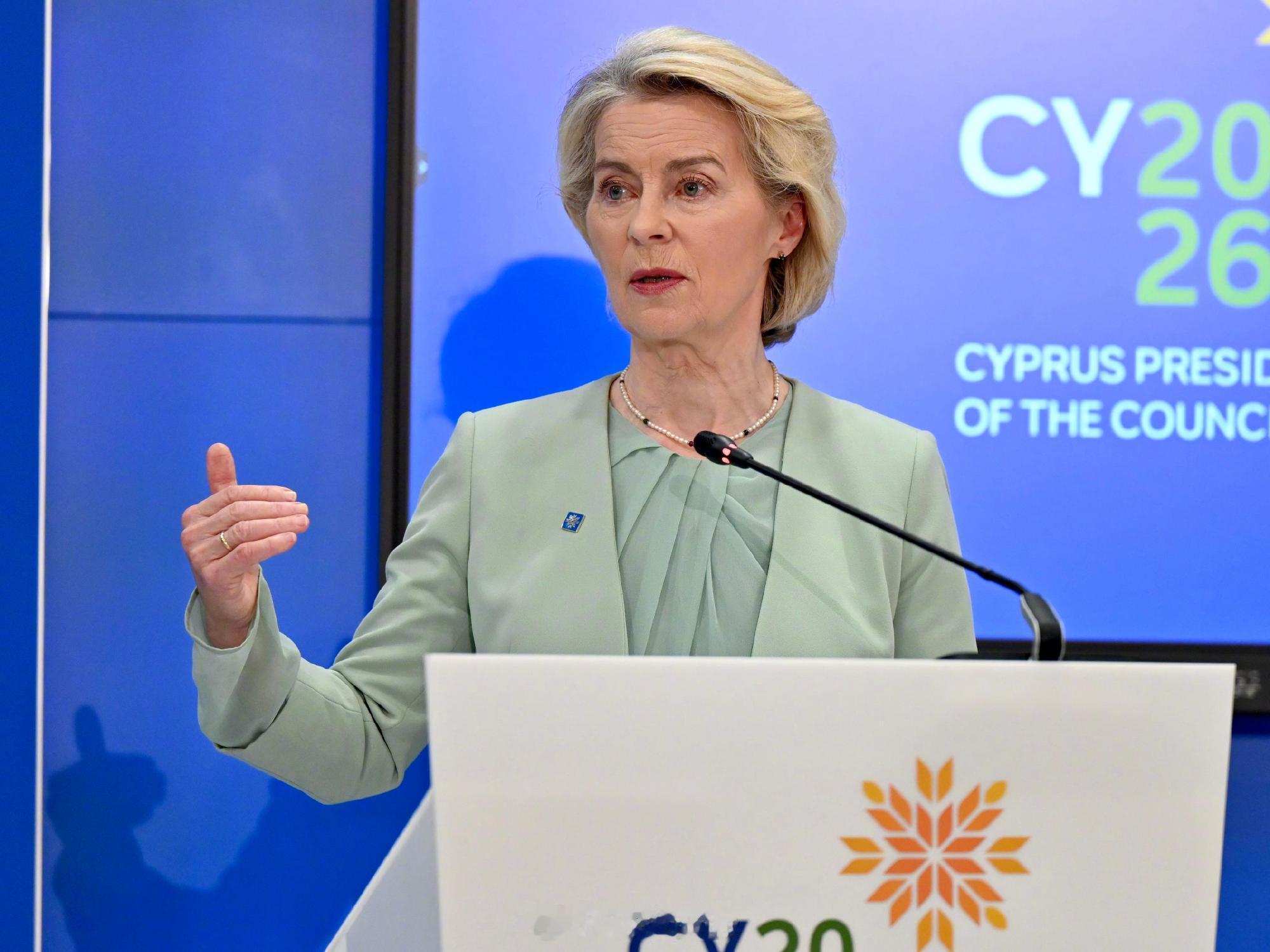 【伊朗战事让欧盟多花270亿欧元进口能源】欧盟委员会主席冯德莱恩29日说，伊朗战