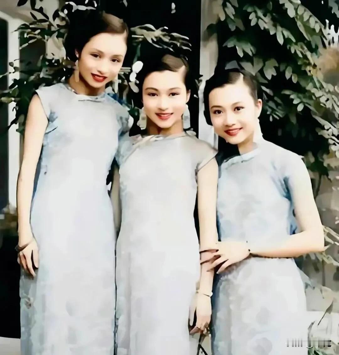 抗战名伶梁氏三姐妹，远离男人，人均寿命105岁。

梁氏三姐妹，领先现代女性几十