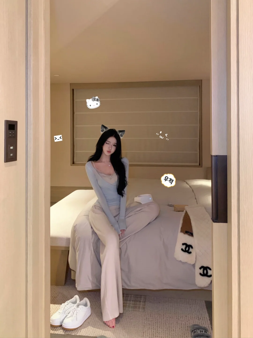 学习白女拍照姿势🤍松弛感满满！