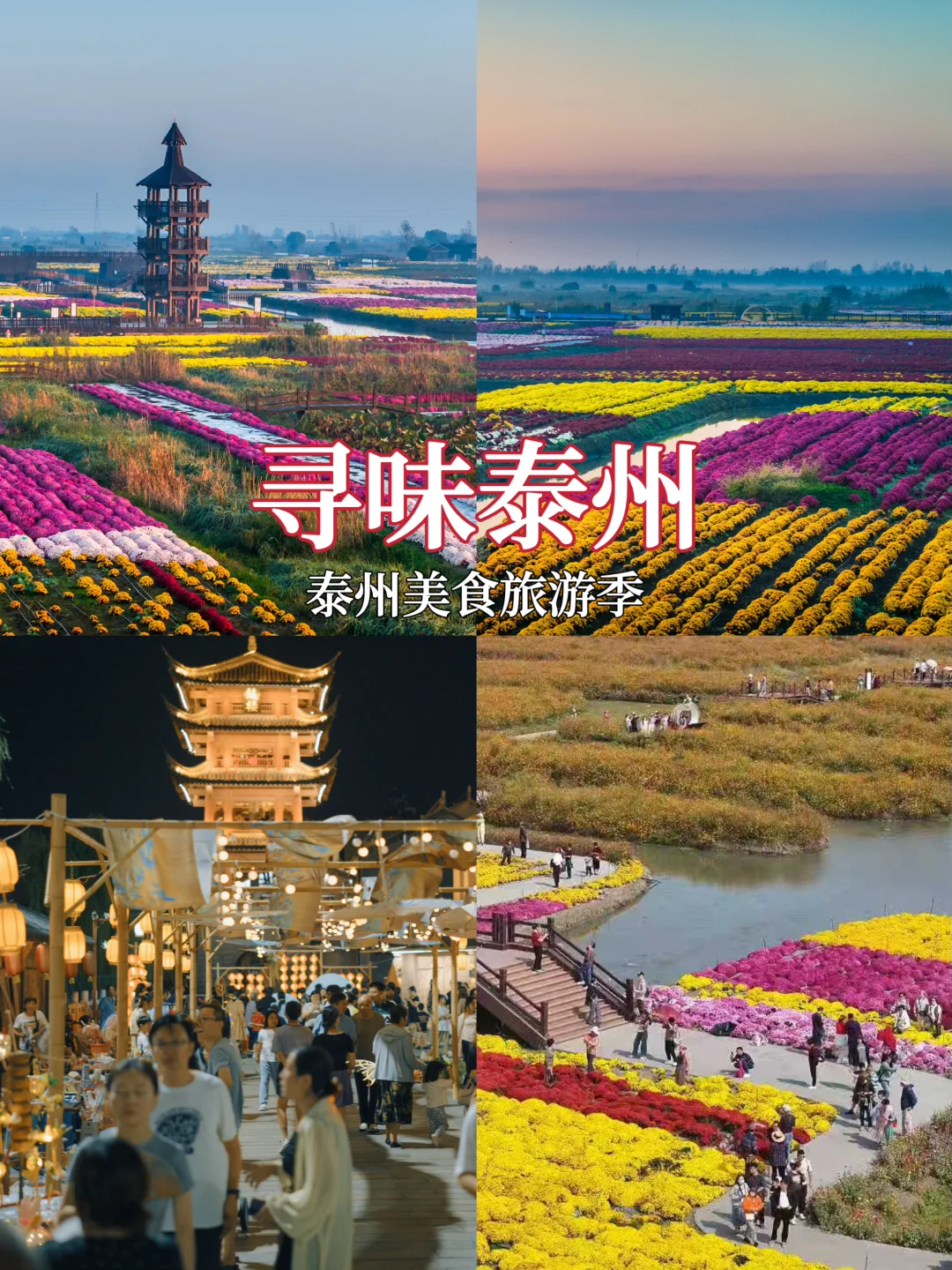 国庆出游计划安排上了没？要是还在纠结，不如跟我一起奔赴泰州，来一场说走...