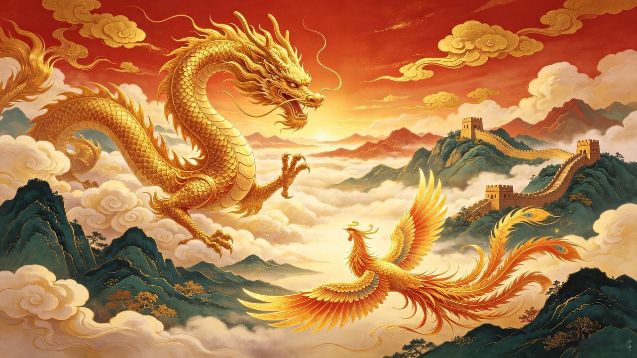 上联：龙腾华夏宏图起，下联诗友请龙腾华夏宏图起，凤舞神州伟业兴。