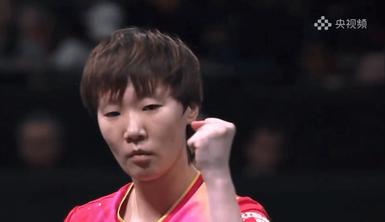 王曼昱vs金娜英  恭喜王姐第七次为中国队拿下三分 