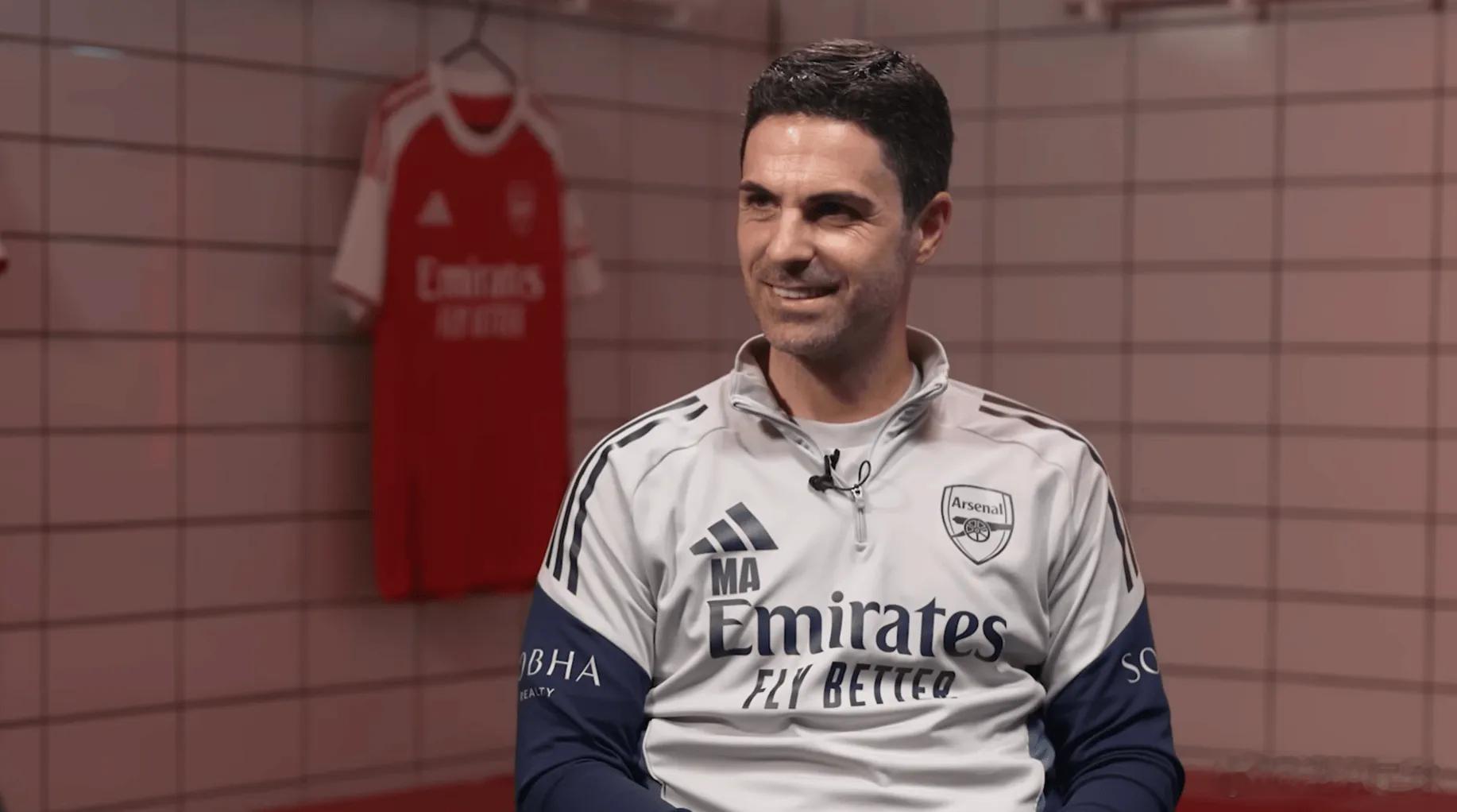 阿尔特塔专访：萨卡续约意义重大，枪手低迷需外界理解阿森纳主帅阿尔特塔在天空体育专