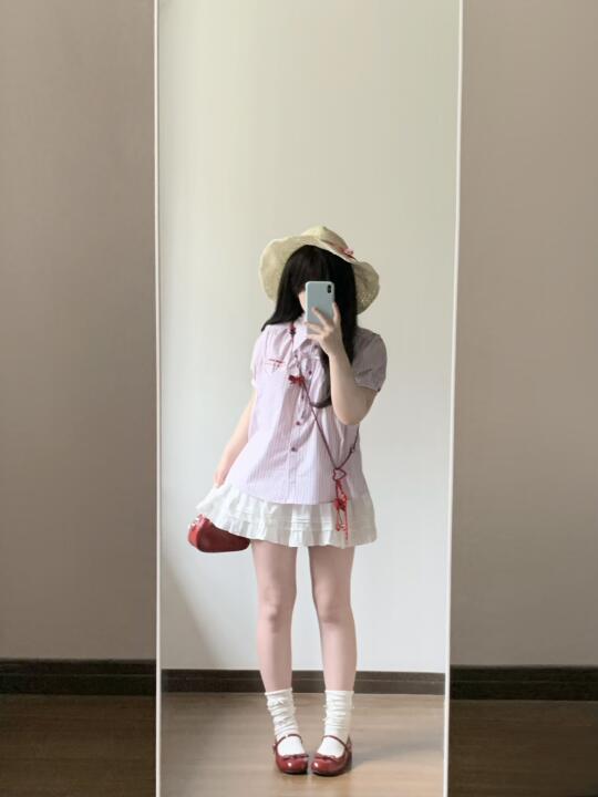 160 120｜微胖甜妹粉嫩少女感穿搭🩰好可爱！
