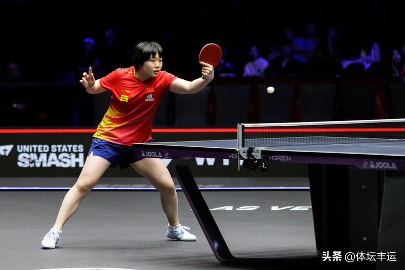 🏓快讯，蒯曼4-2战胜孙颖莎晋级女单半决赛🔥🔥

刚刚🔚的WTT重庆冠军