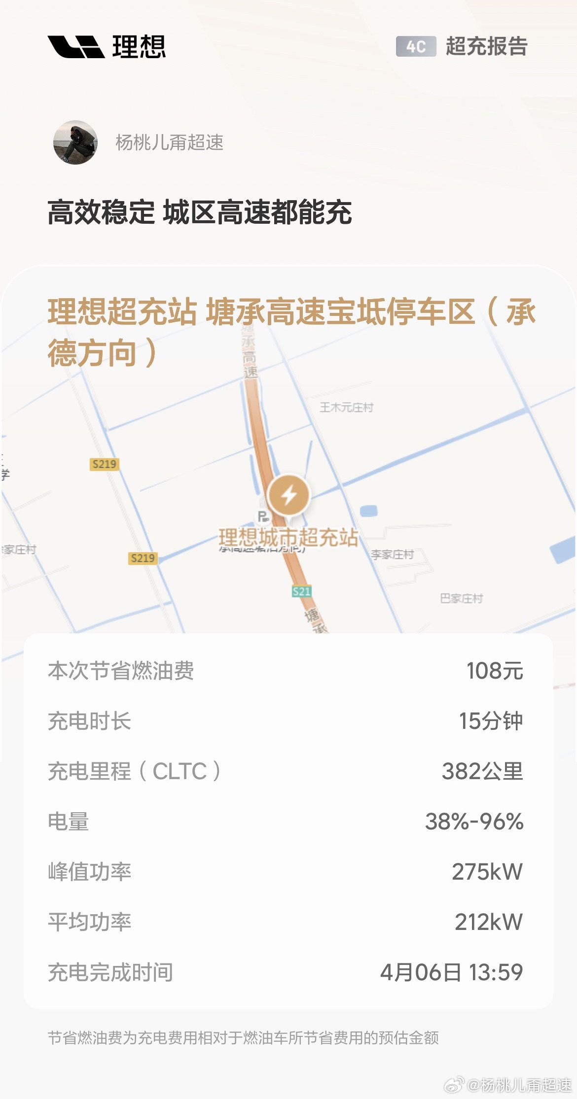 有时候觉得理想i6充电的最佳打开方式是4C受制于磷酸铁锂电池 其实5C也拉不到像