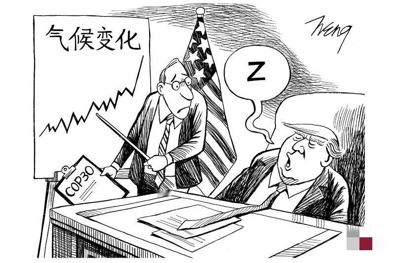特朗普又“出圈”了，这次动静可不小！

他一直对气候变化不感冒，直言是“骗局”，
