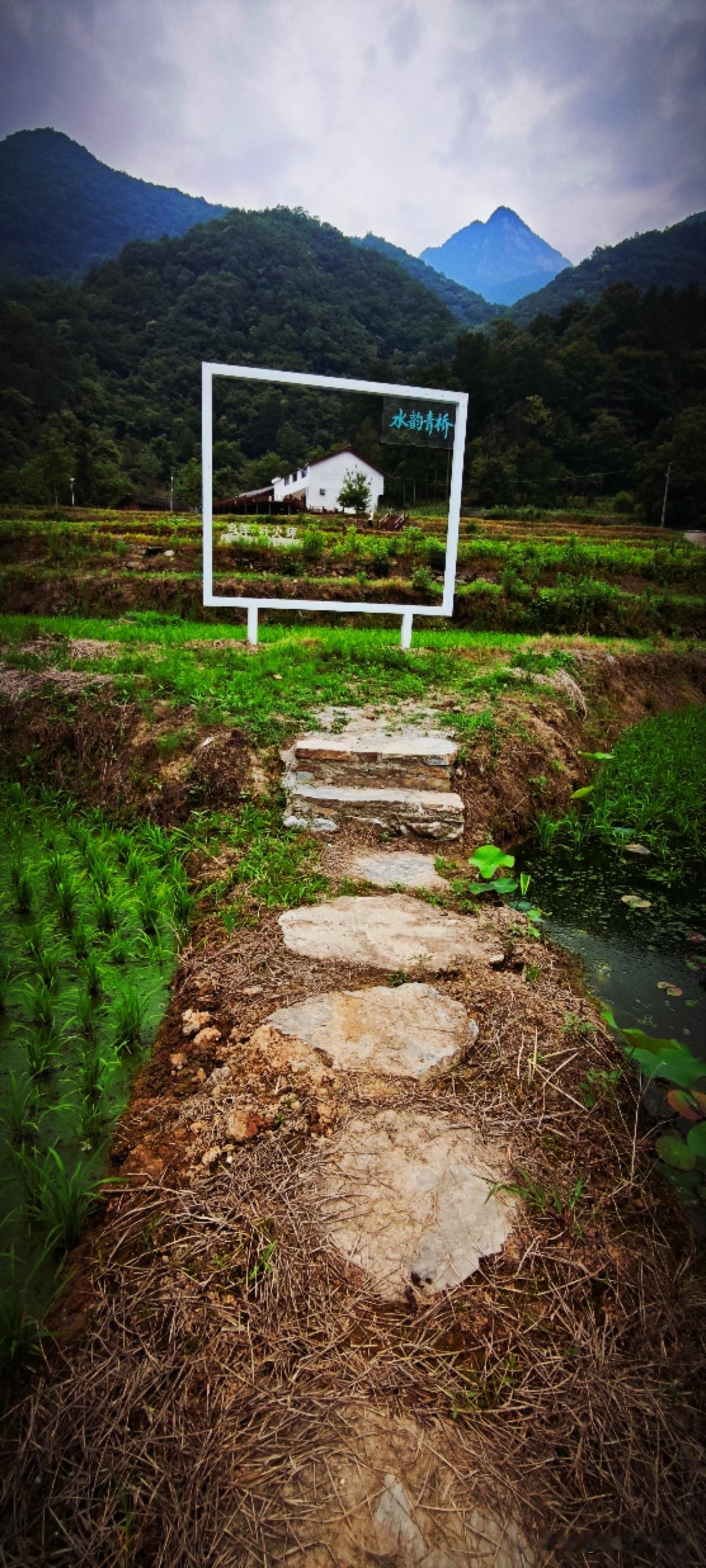 午后越过光雾山就来到了社火坪，沿着铺设的青石板路走来，不由得感叹：谁还没有一个“