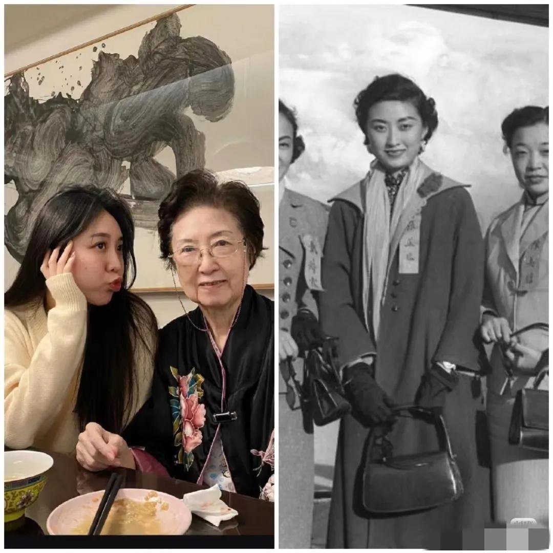 难怪以前庾澄庆的妈妈看不上伊能静，庾澄庆妈妈年轻时漂亮又富贵的长相，一看就不简单