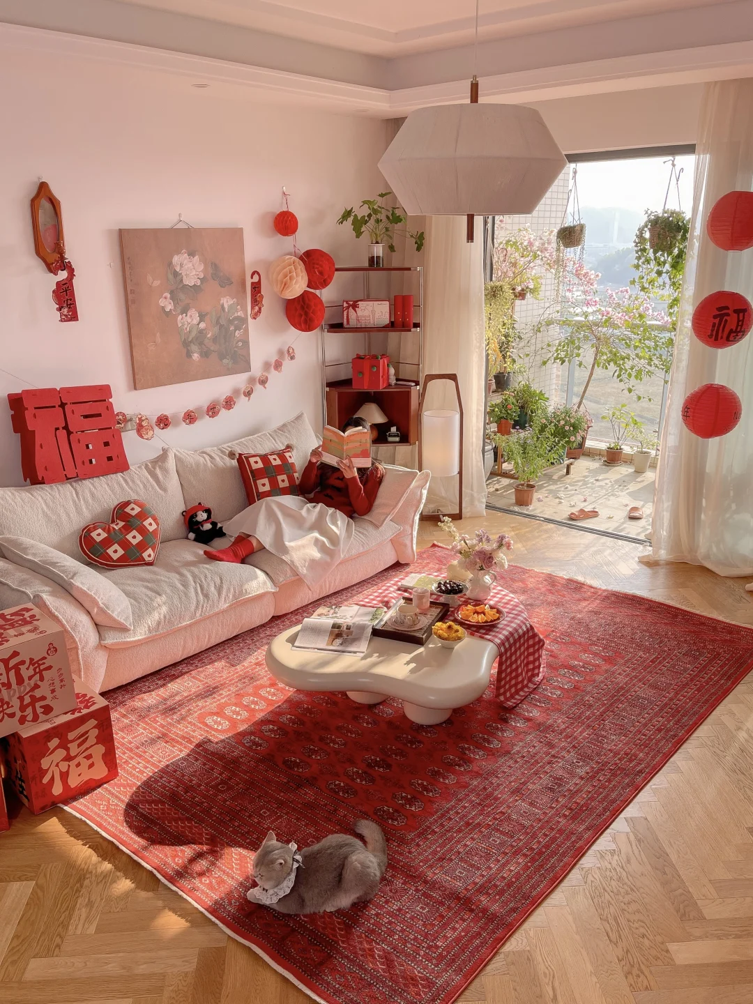 春天的一抹红🔴解锁居家的N种温柔时刻~
