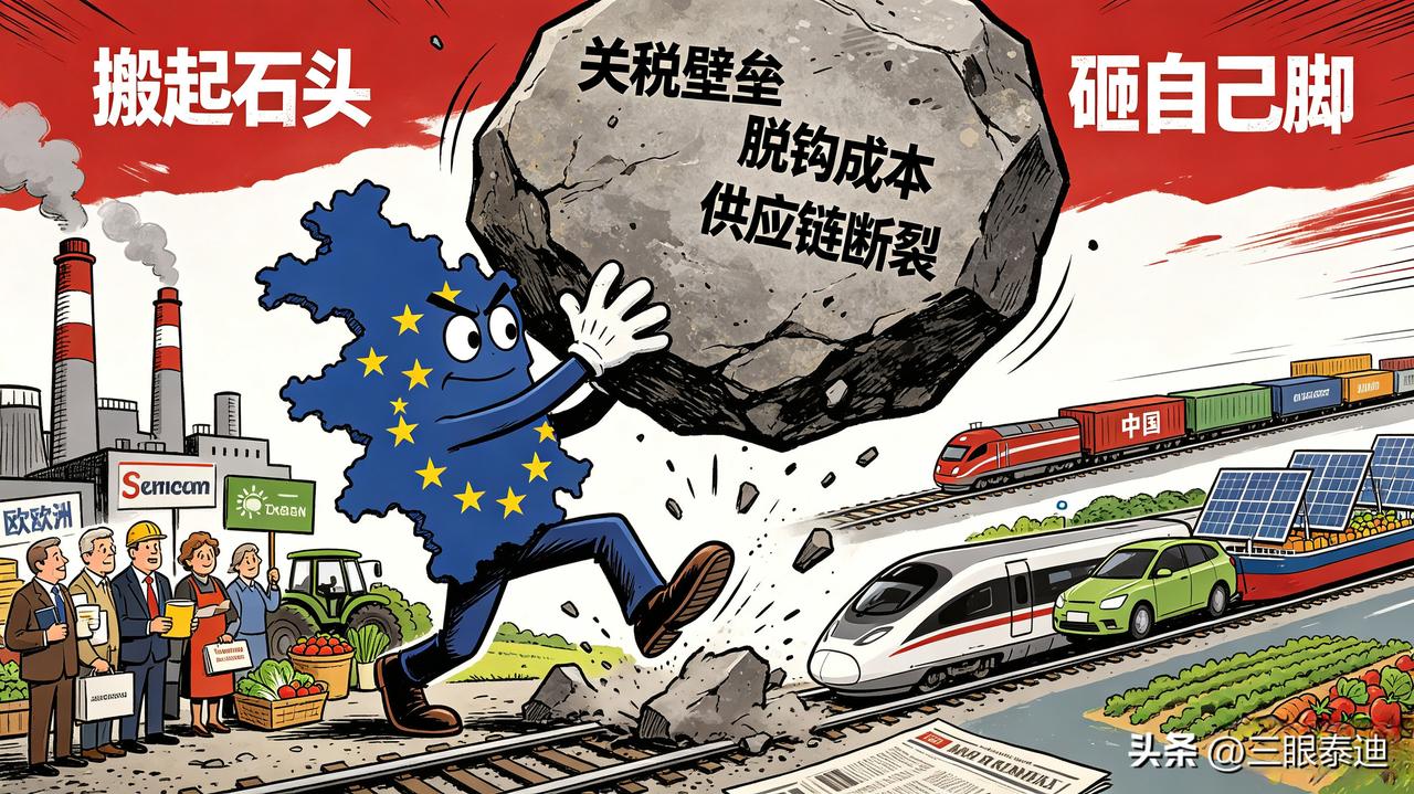 彻底飘了！欧盟盲目效仿特朗普开打贸易战，完全看不清自己几斤几两
 
现在的欧盟，