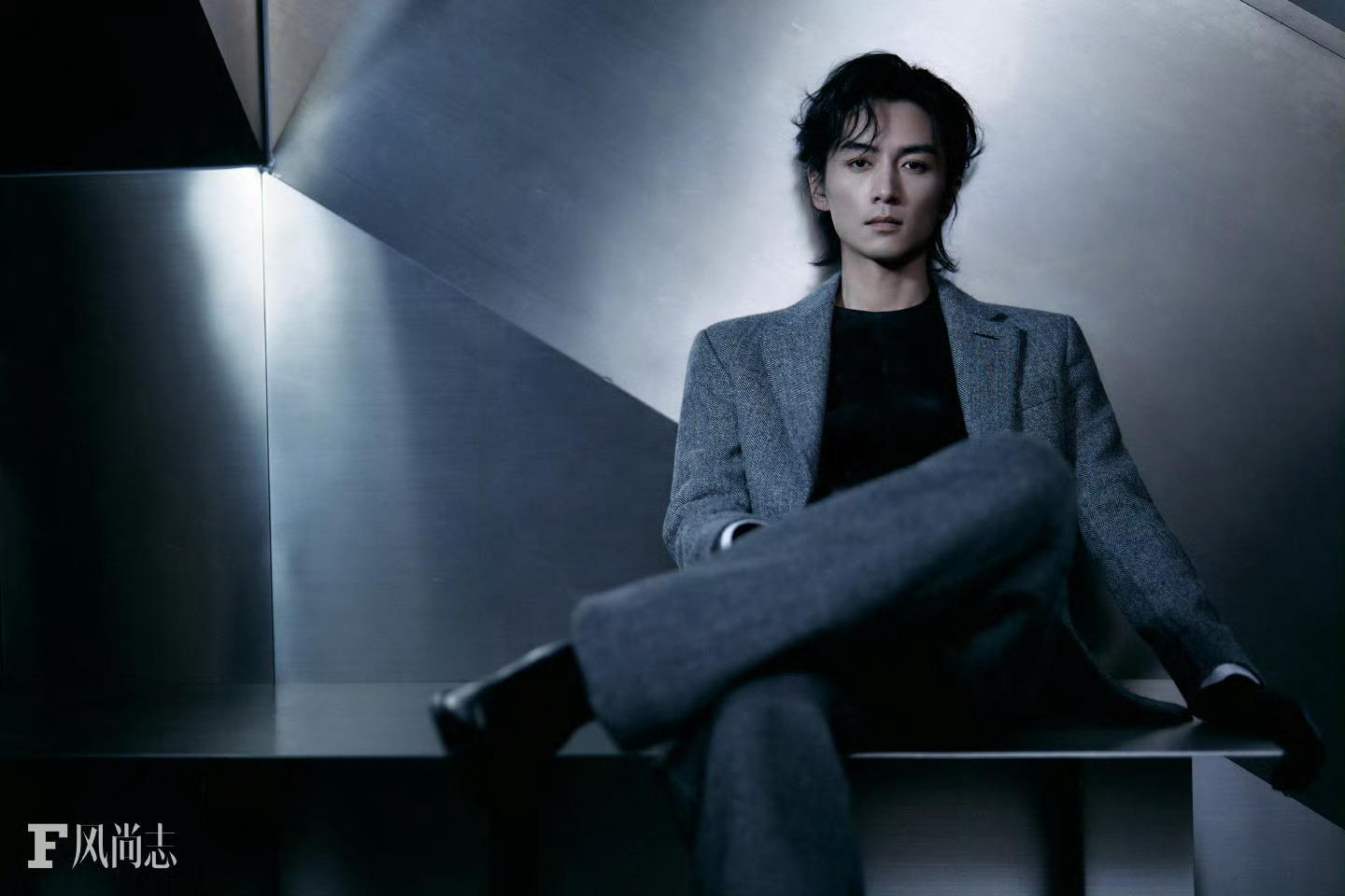 陈晓风尚志闭年刊封面陈晓都市风格大片摄影：法越馨Francis 