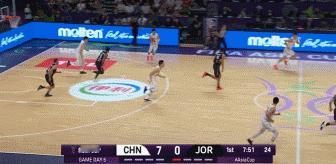 王俊杰手感火热，一箭穿心！

在今晚男篮亚洲杯小组赛，中国男篮对阵约旦男篮的第一