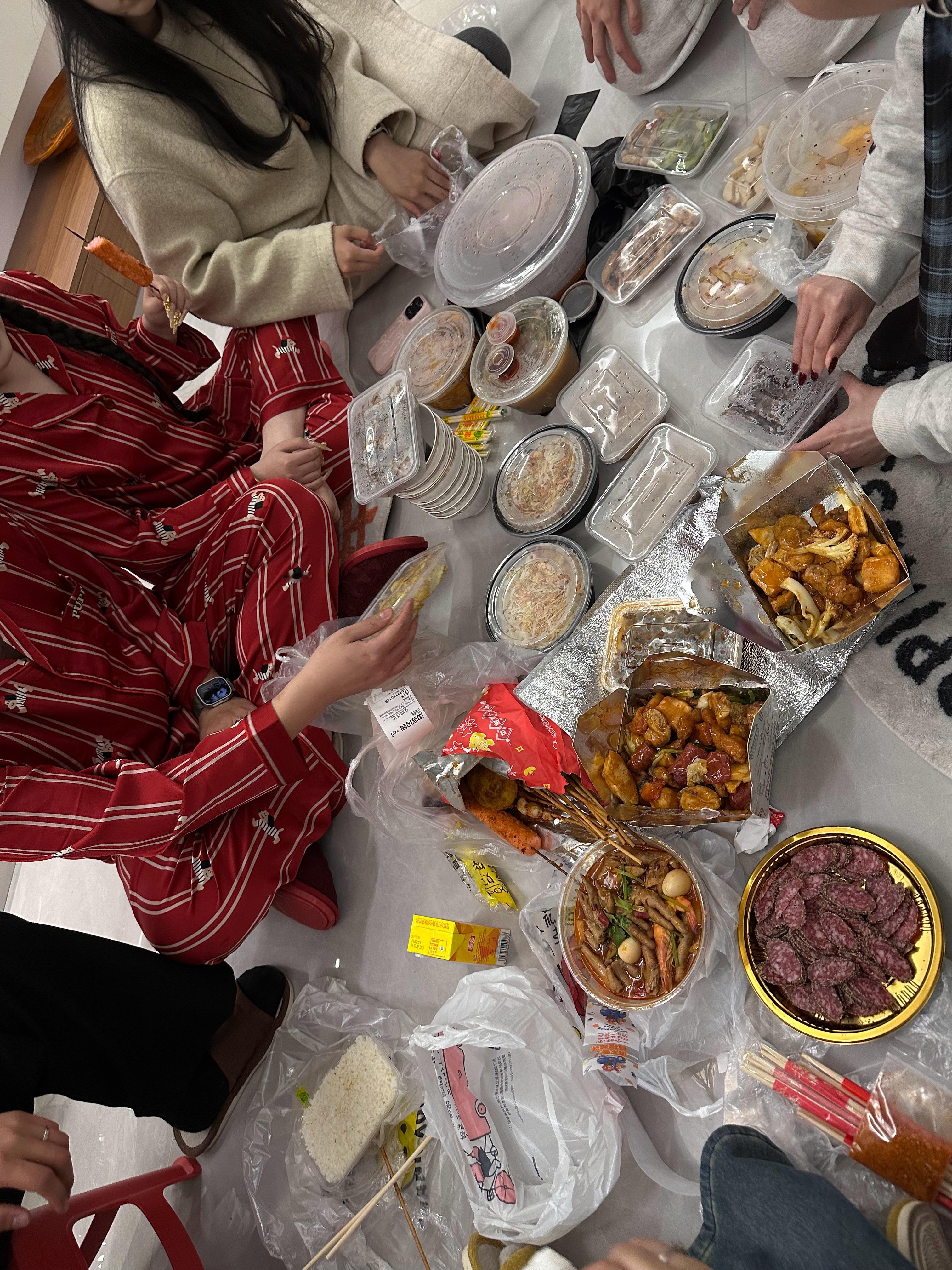 想象不到的菜量