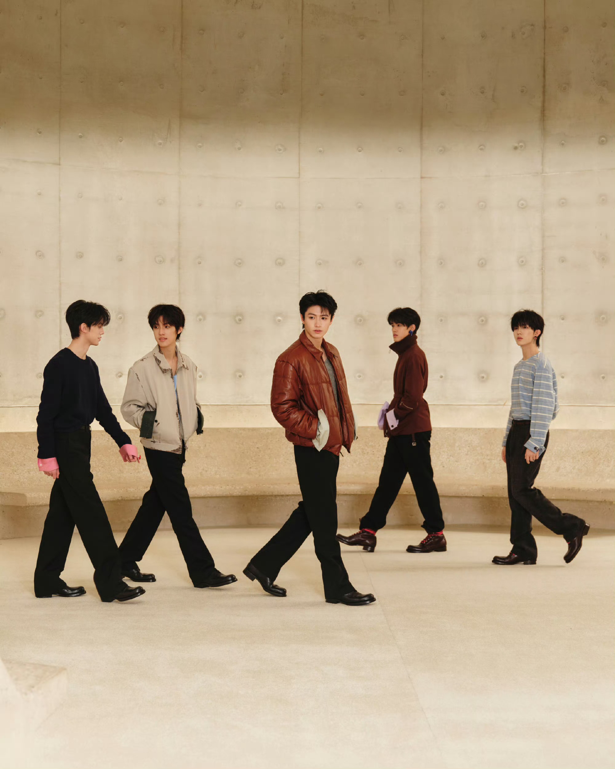 TOP登陆少年团PRADA七夕大片  TOP 登陆少年组合朱志鑫 、张泽禹 、张