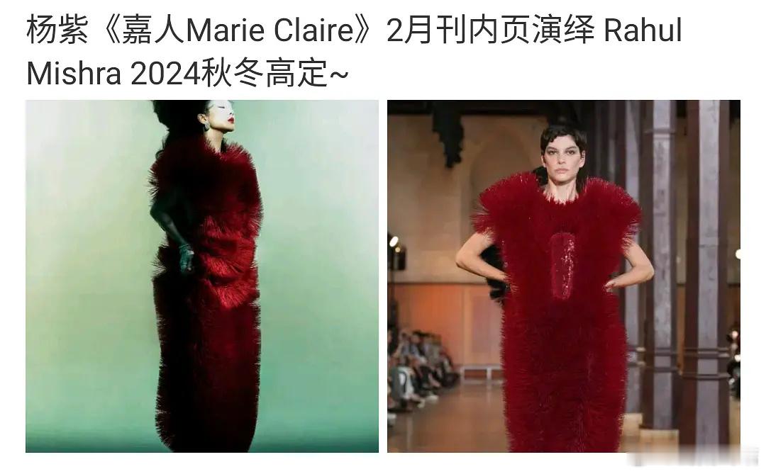 杨紫娜扎撞高定了 时尚圈业内是认定娜扎比杨紫咖位高吗 穿了人家的二手 