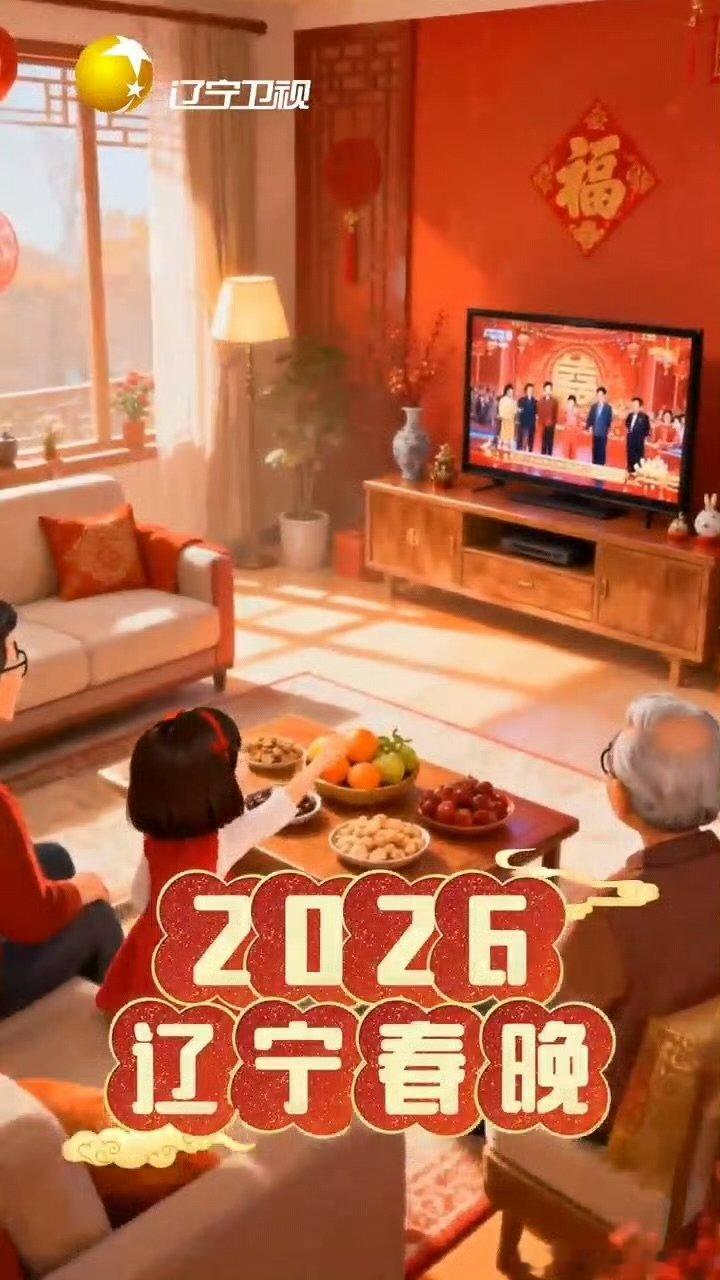 2026辽宁春晚官宣辽宁春晚 腊月廿八，不管身在何处，都要锁定辽视，看万家灯火共