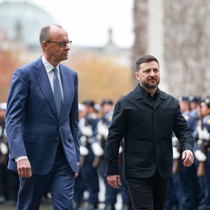 作为乌克兰战争中对基辅提供最多援助的国家领导人之一，德国总理默茨周二（4月14日