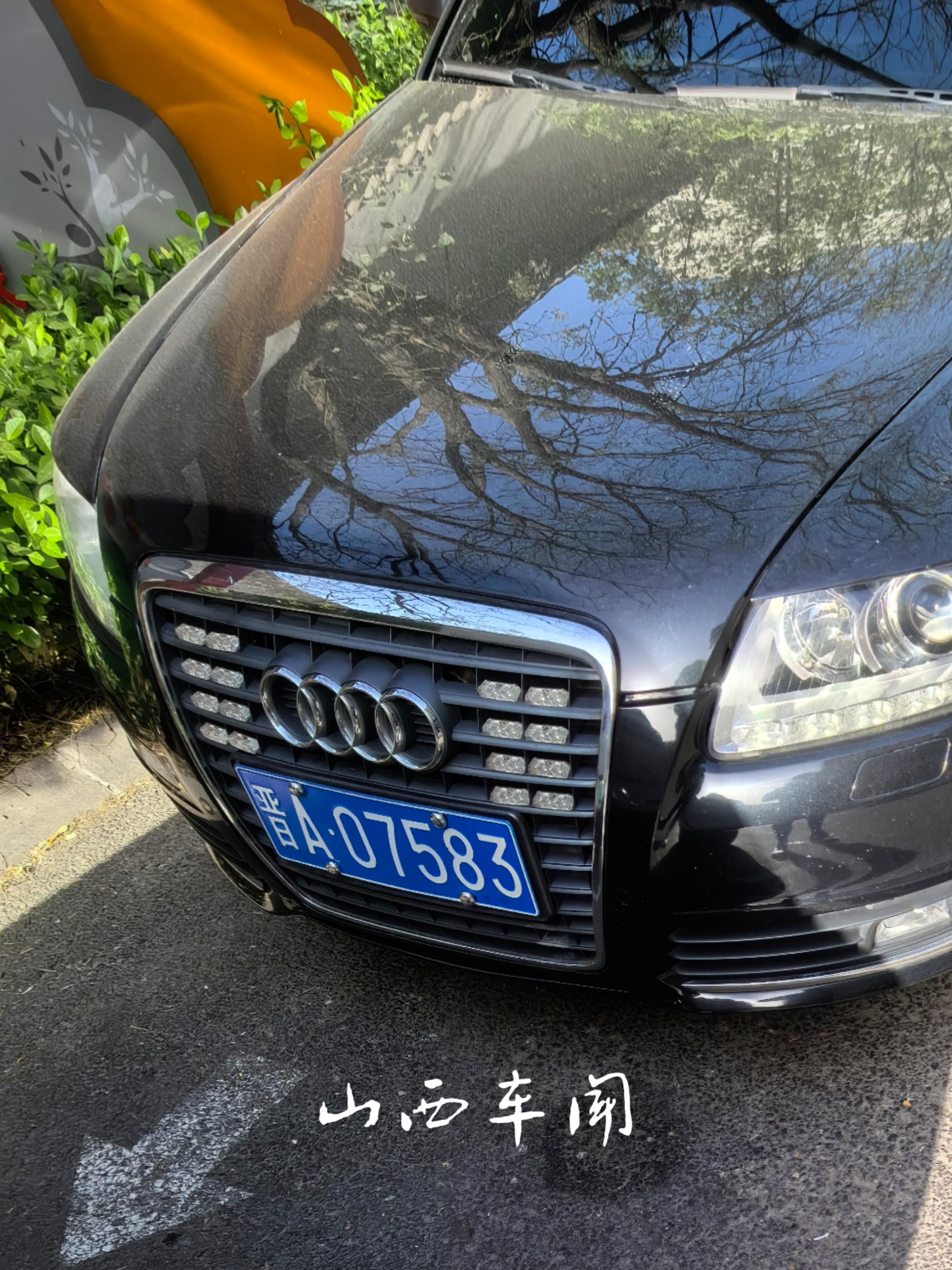 山西太原 奥迪a6 暴闪灯