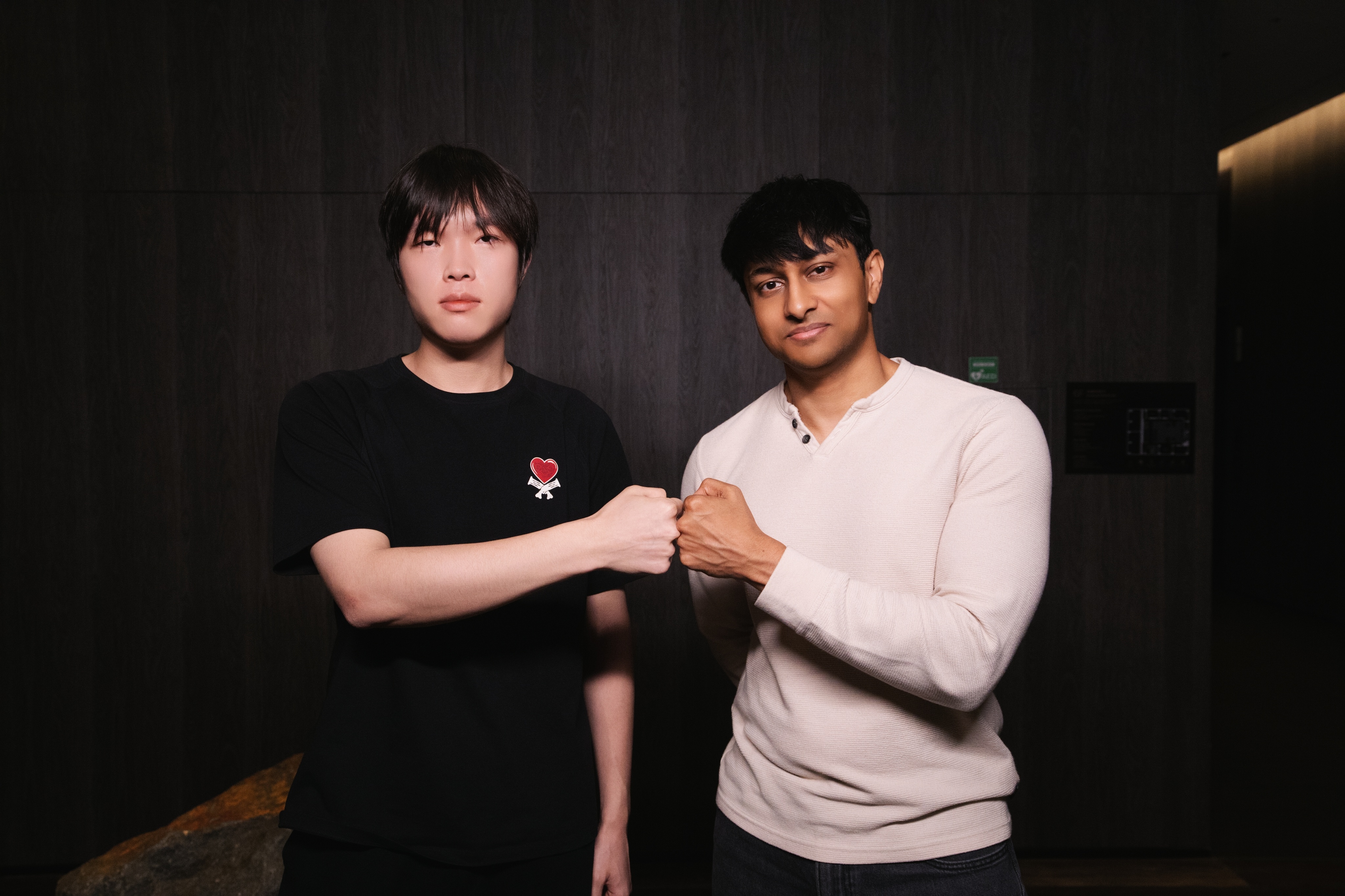 上路选手的会面时间～与 交换队服。Bin和Dhokla交换队服2026MSI20