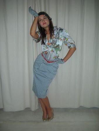 Leighton Meester for Gossip Girl styled 
