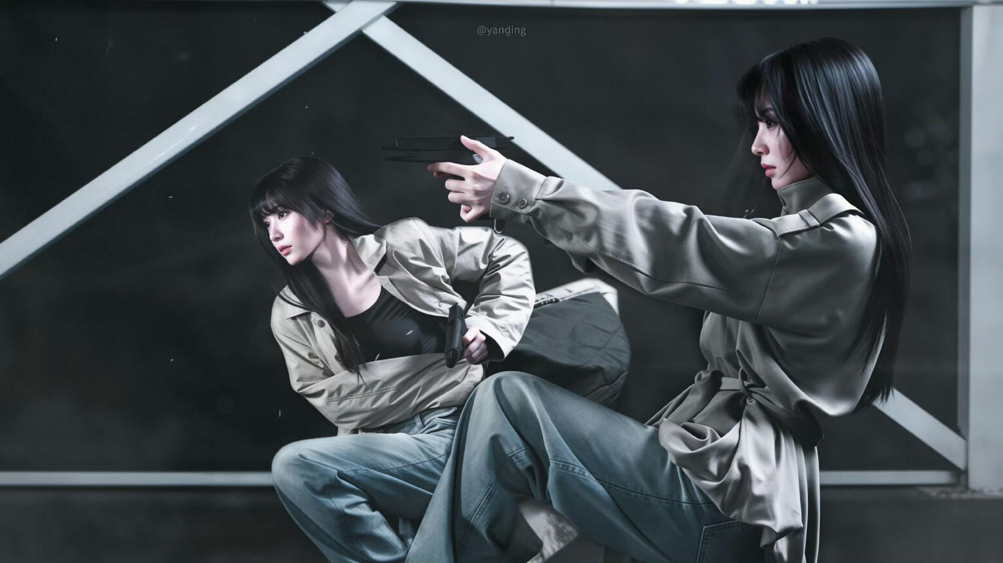 田曦薇戎装警服都控我田曦薇好正的警花味田曦薇淡妆警服造型美成啥了～又正又美能轻松