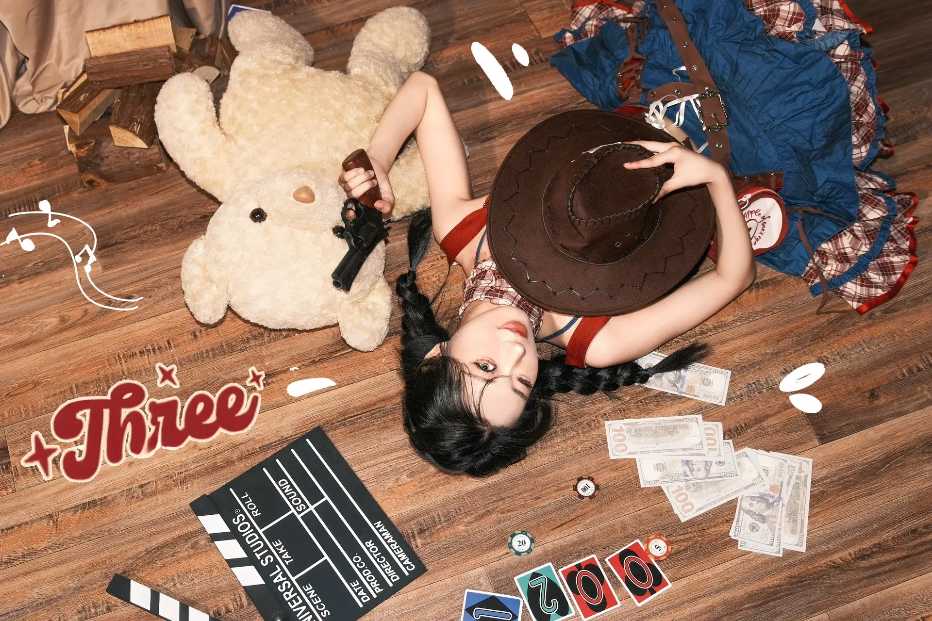 不要问我为什么不回消息，因为牛仔真的很忙。