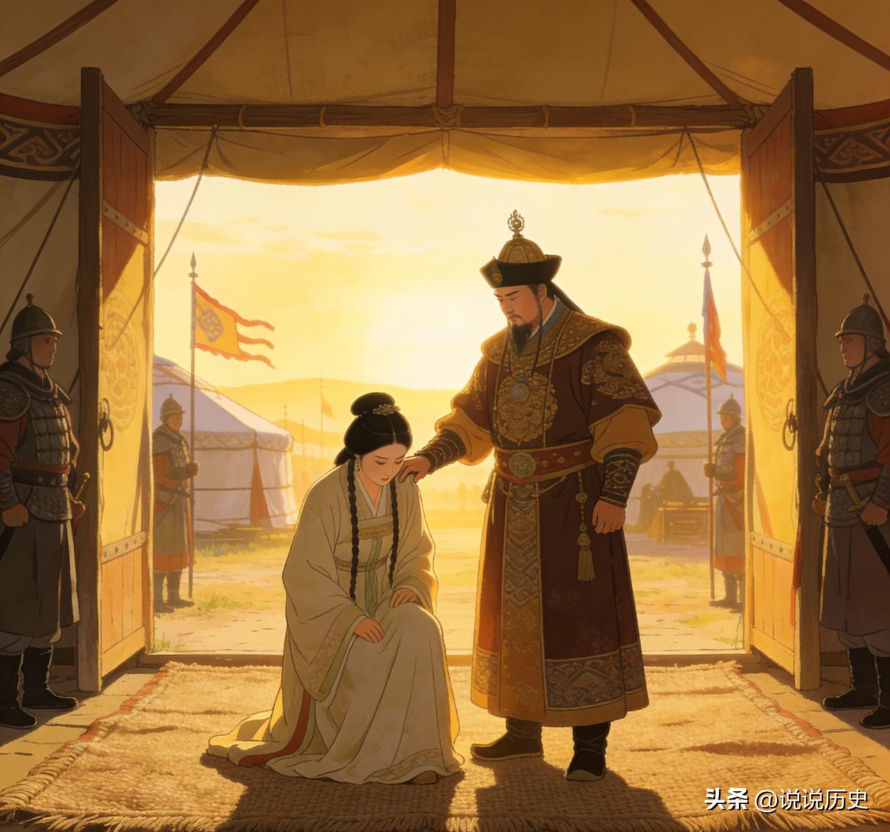 1341年，元顺帝巡行大都，他突然心血来潮，想要临幸皇后伯颜忽都，他对身边的宦官