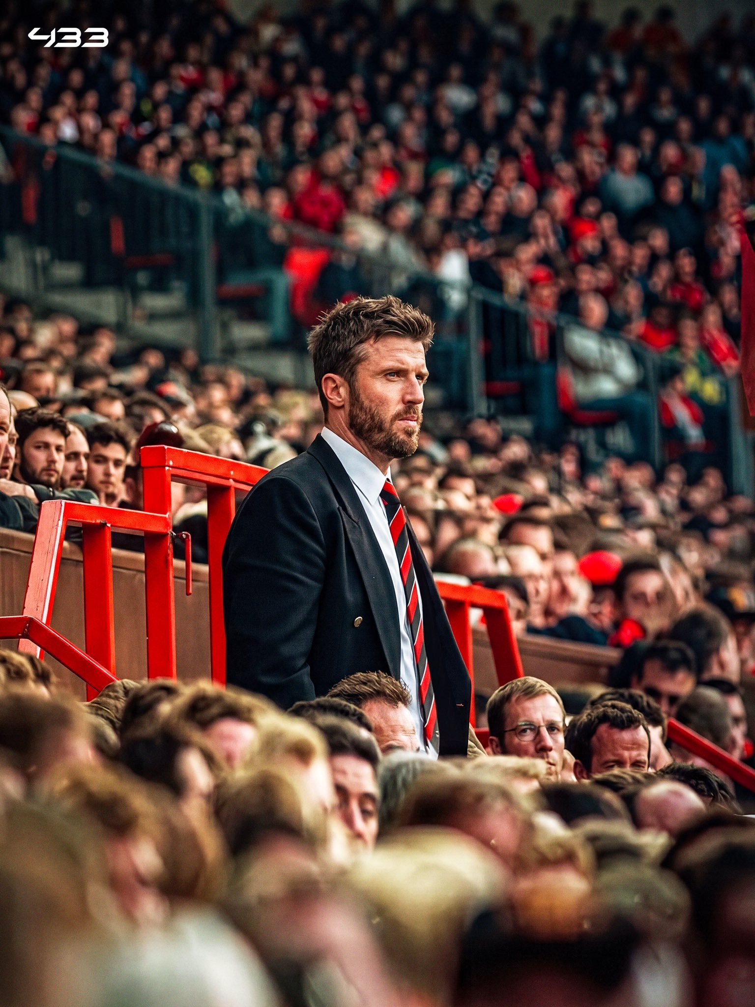 从迈克尔·卡里克执教以来，英超联赛的积分榜形势简直疯狂🤯他带领曼联重返巅峰。他