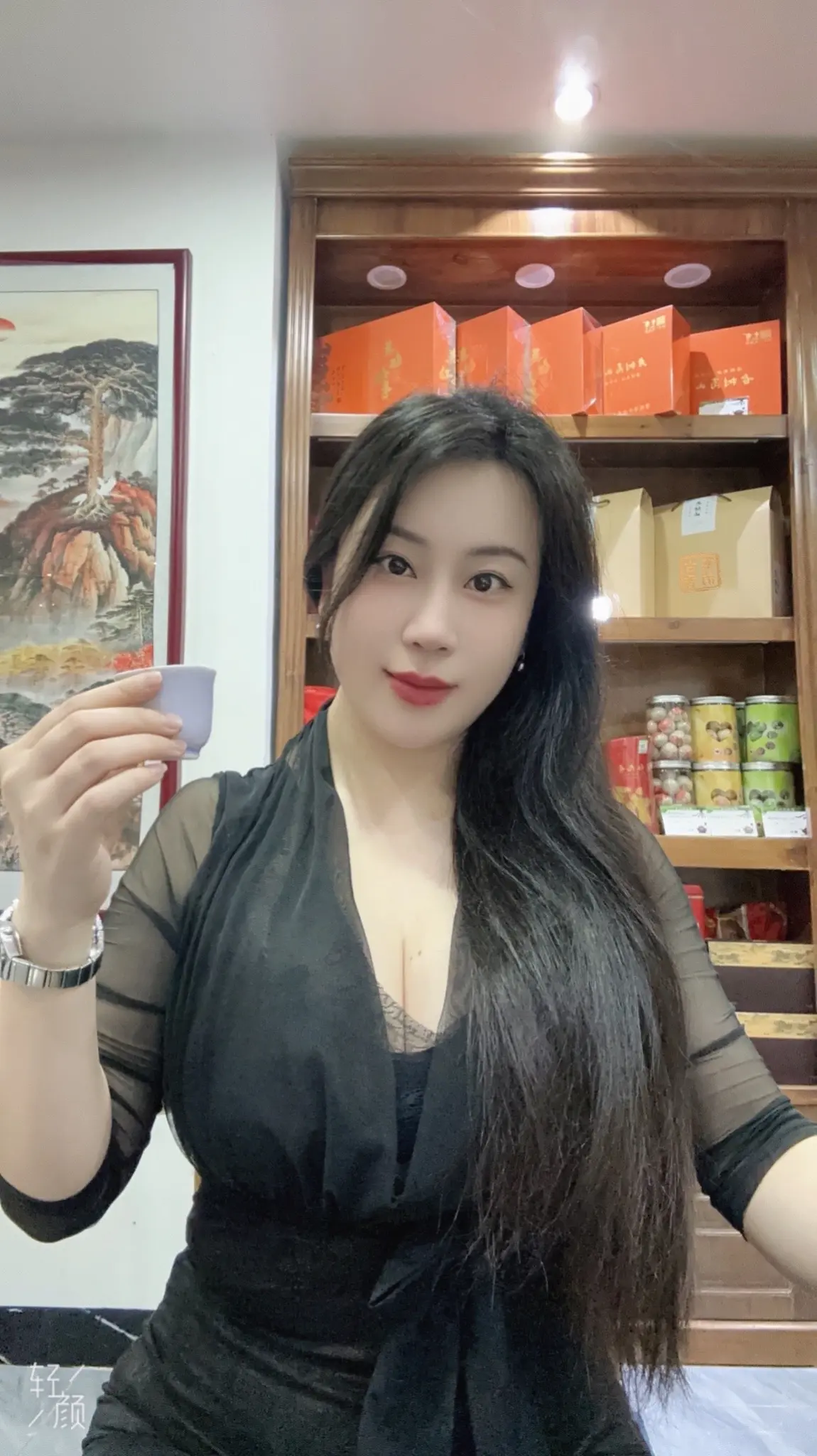 积极又向上 美女老板的日常 喝茶🍵 呼唤茶友 快乐是一种心态开心就是幸福