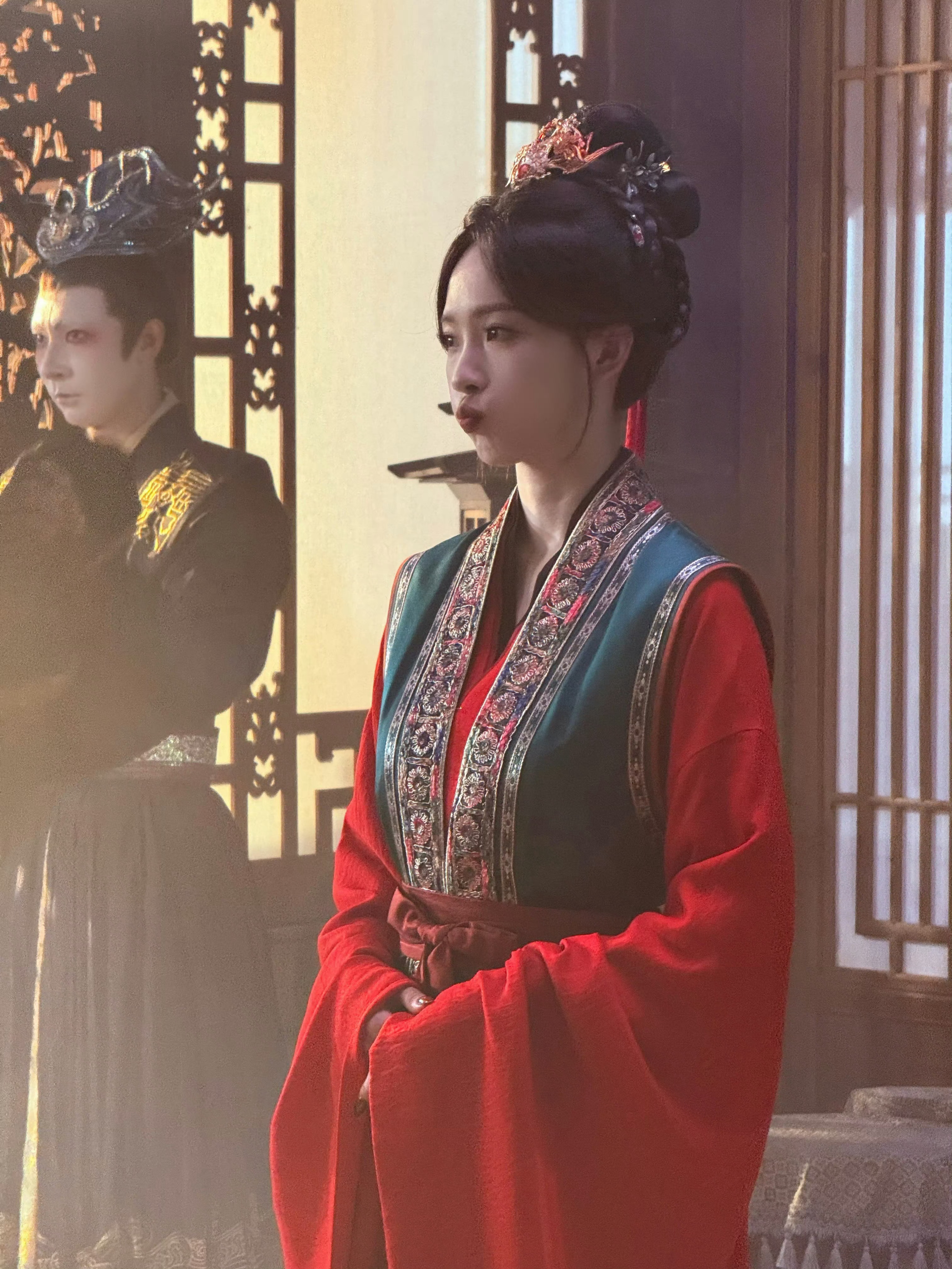 杀青快乐呀姐宝 期待早日和沈婉之见面​​​