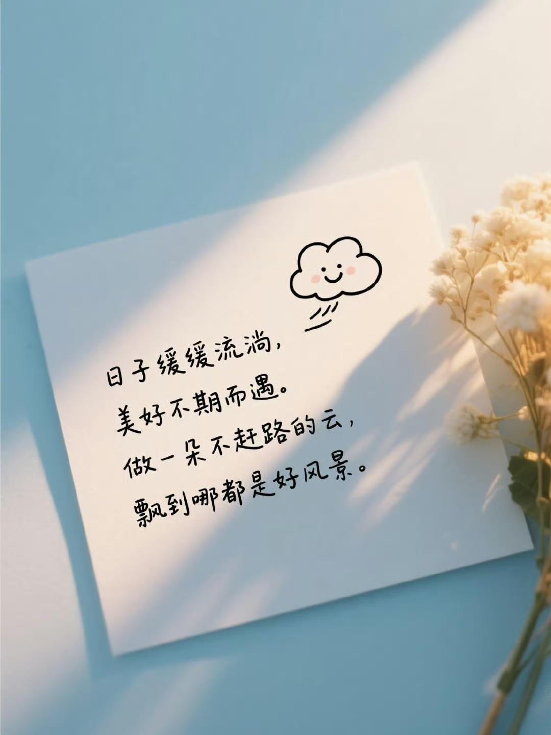 句句渡己，句句入心。 ​​​
