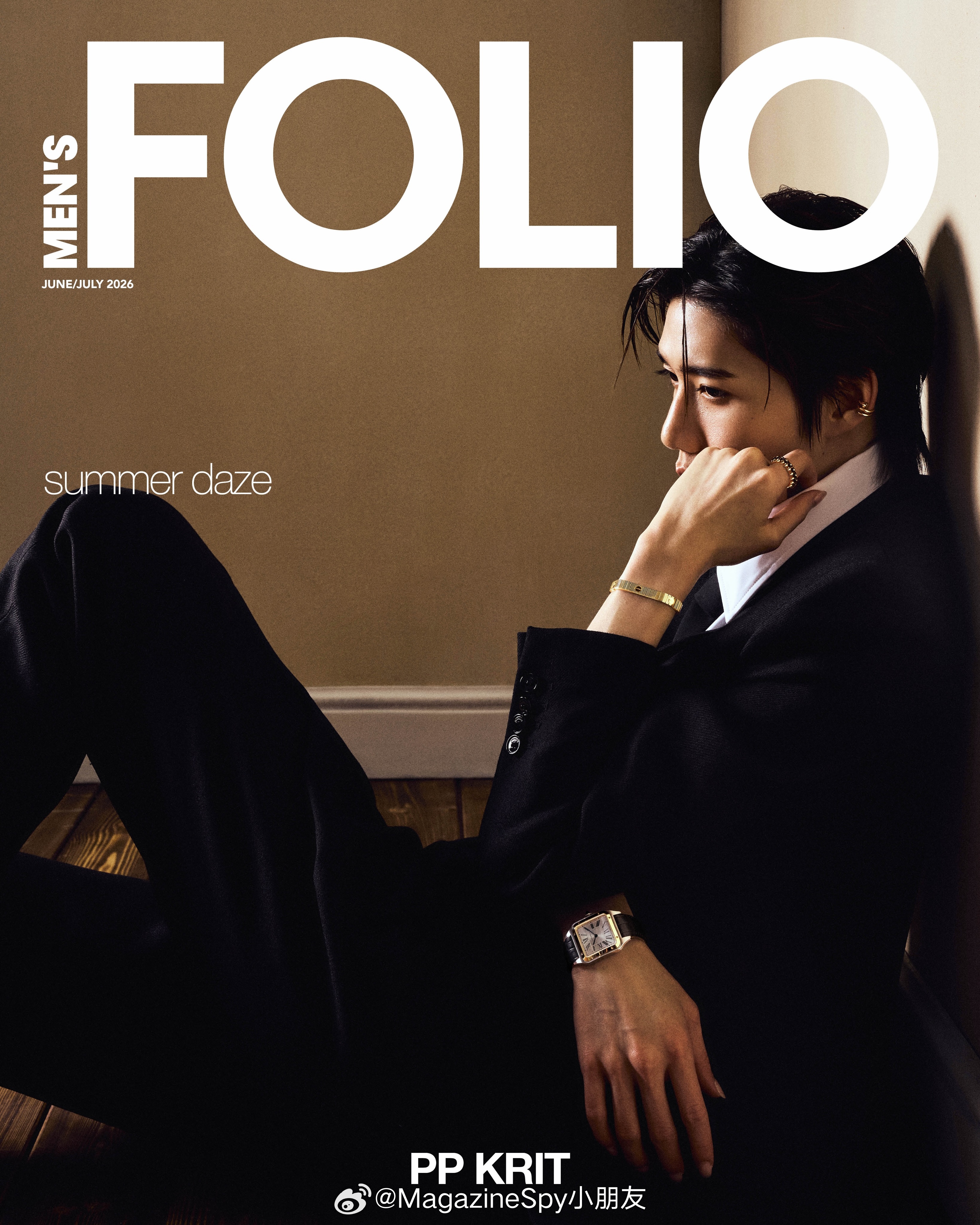 《MEM'S FOLIO》新加坡&马来西亚版2026年6/7月刊封面：PP克里特