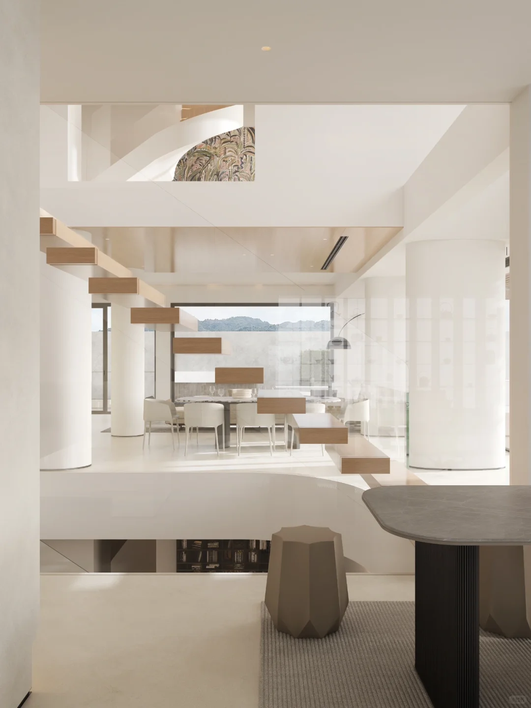 悬浮楼梯翻车了！？竟然通往天空之城去了！