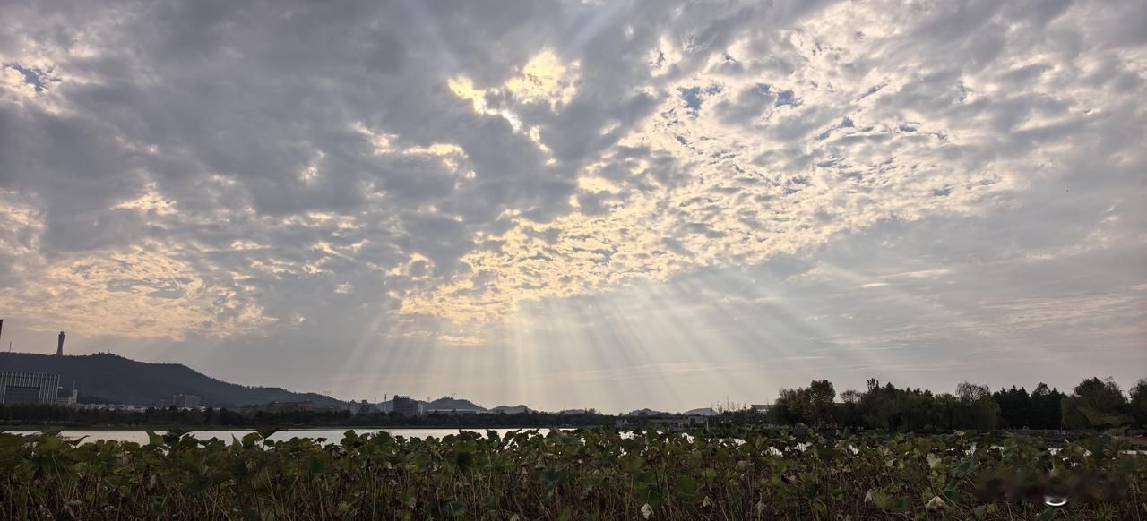 被武汉天气戏耍了。
想着今天武汉降温又下雨，
昨天就赶紧带着小朋友去户外玩儿。