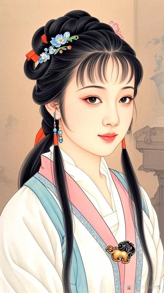 花钿美人，古韵犹存。

临摹画画分享 花饰古风照 国风花钿 花钿妆容模板 古景花