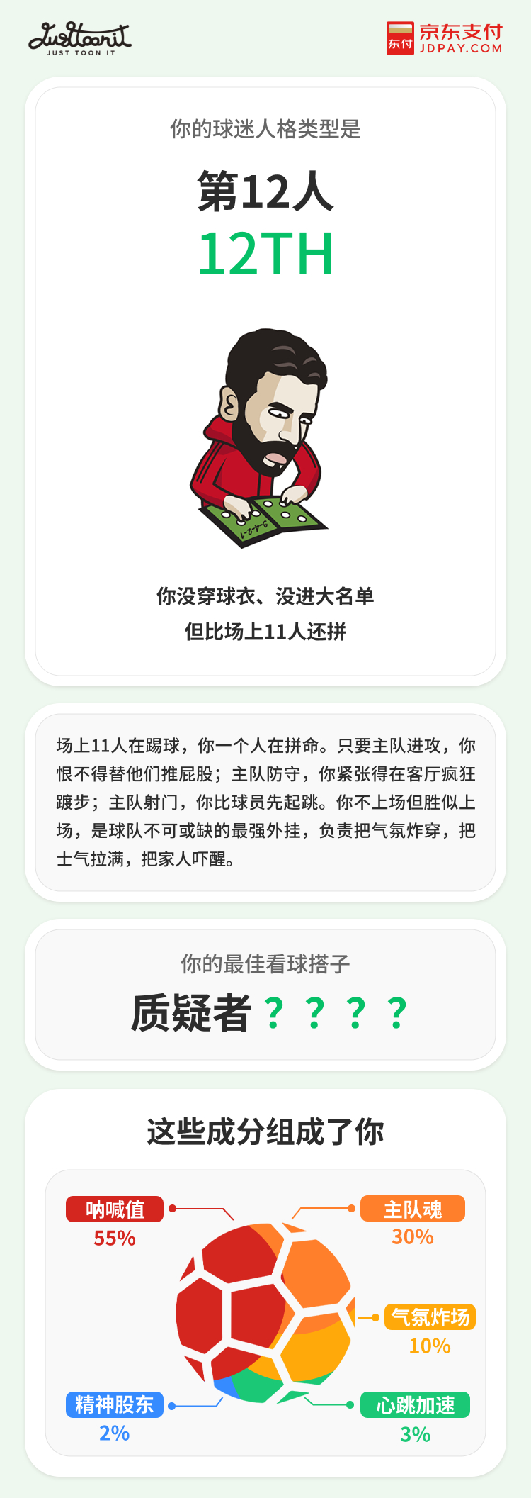 建议大家对钱要有概念热情看球可以，但千万别过度透支钱包。想要缓解618购物带来的
