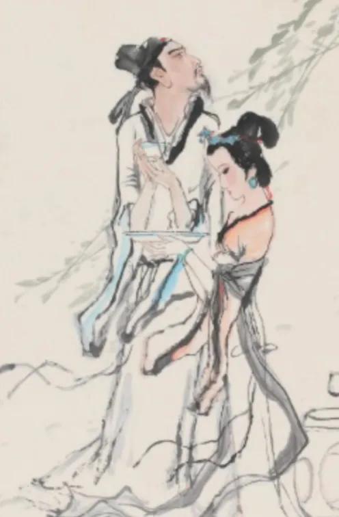 1144年，陆游娶了表妹唐婉，洞房花烛夜，陆游在唐婉耳旁说：“一会吹了蜡烛，我可