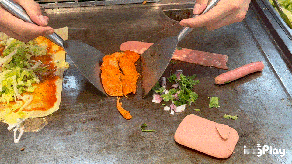 全家福烤冷面#好好吃饭##我的美食日记# ​​​