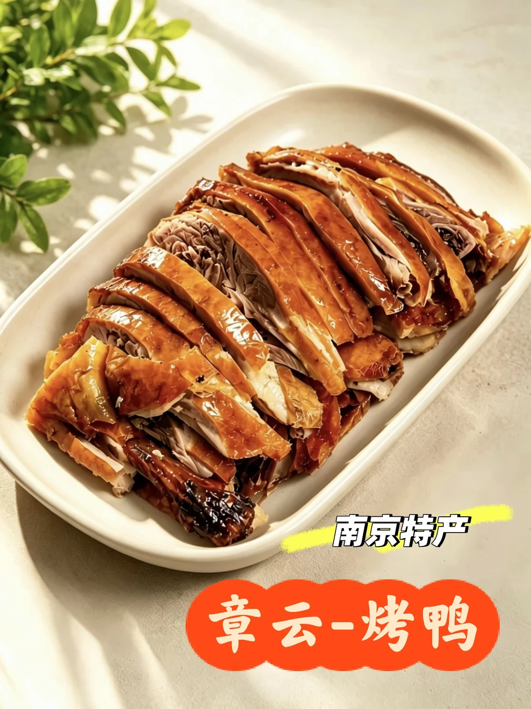 南京特产熟食  章云 · 烤鸭 真空顺丰伴手礼