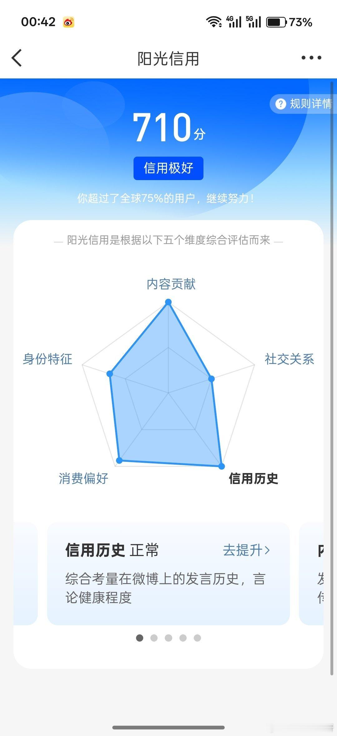 微博最近真的是阳光信用大放送啊 